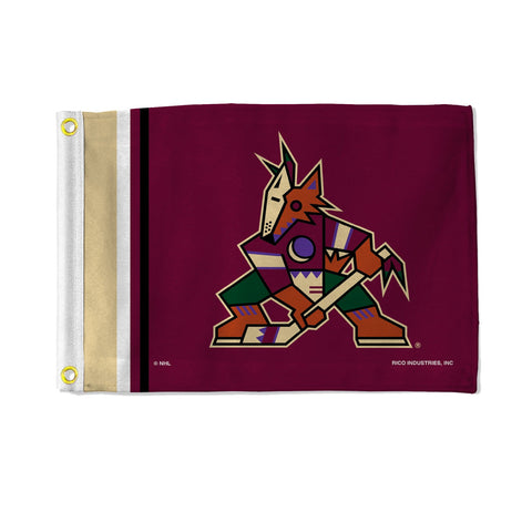 Arizona Coyotes Flag 12x17 Striped Utility-0