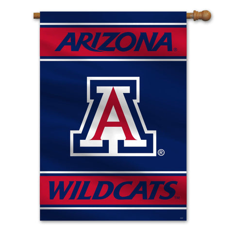 Arizona Wildcats Banner 28x40 House Flag Style 2 Sided - Team Fan Cave