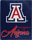 Arizona Wildcats Blanket 50x60 Raschel Signature Design-0