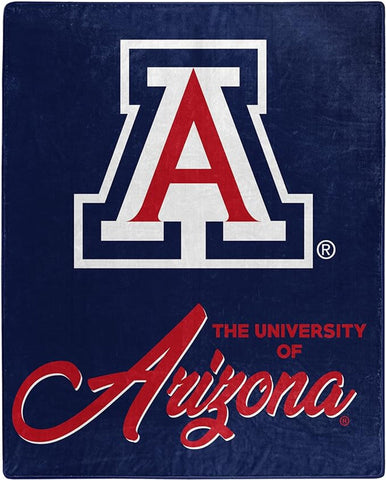 Arizona Wildcats Blanket 50x60 Raschel Signature Design-0