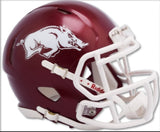 Arkansas Razorbacks Helmet Riddell Replica Mini Speed Style-0