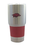 Arkansas Razorbacks Travel Tumbler 30oz Ultra Silver CO-0