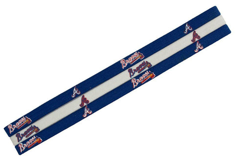 Atlanta Braves Elastic Headbands - Team Fan Cave