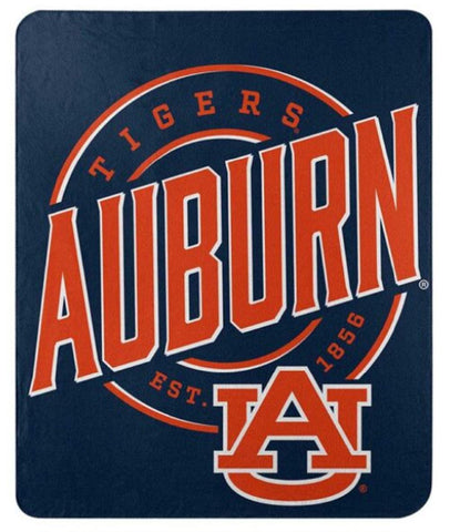 Auburn Tigers Blanket 50x60 Fleece Campaign Design