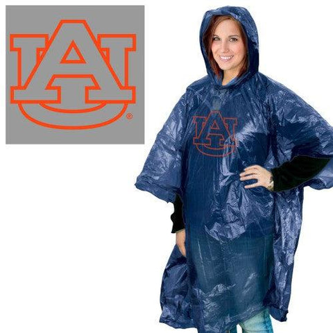 Auburn Tigers Rain Poncho - Team Fan Cave