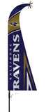 Baltimore Ravens Flag Premium Feather Style CO - Team Fan Cave