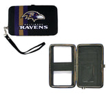 Baltimore Ravens Shell Wristlet - Team Fan Cave