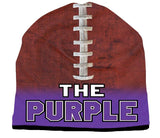 Beanie The Purple Sublimated Football - Team Fan Cave