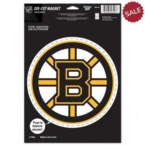 Boston Bruins Magnet 6.25x9 Die Cut Logo Design - Special Order