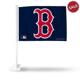 Boston Red Sox Flag Car B Logo