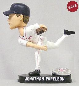 Boston Red Sox Jonathan Papelbon Forever Collectibles Blatinum Bobblehead - Team Fan Cave