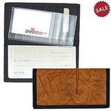 Boston Red Sox Leather/Nylon Embossed Checkbook Cover - Team Fan Cave