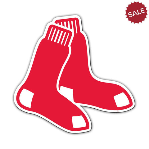 Boston Red Sox Magnet Car Style 12 Inch Socks Logo CO