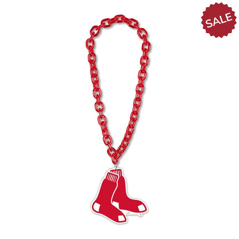 Boston Red Sox Necklace Big Fan Chain-0