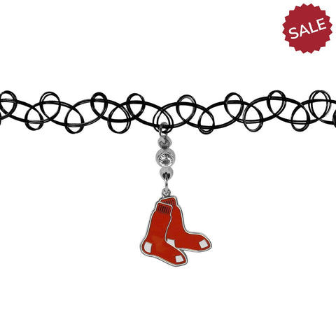 Boston Red Sox Necklace Knotted Choker - Team Fan Cave