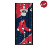 Boston Red Sox Sign Wood 5x11 Bottle Opener