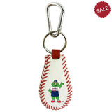 Boston Red Sox Wally Mascot Baseball Keychain - Team Fan Cave