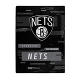 Brooklyn Nets Blanket 60x80 Raschel Digitize Design Special Order