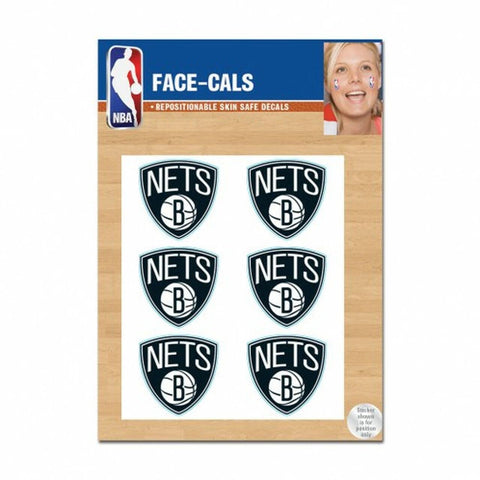 Brooklyn Nets Tattoo Face Cals Special Order