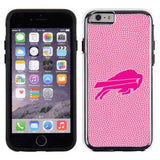 Buffalo Bills Phone Case Pink Football Pebble Grain Feel iPhone 6 - Team Fan Cave