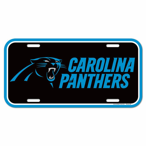 Carolina Panthers License Plate