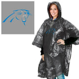 Carolina Panthers Rain Poncho - Team Fan Cave