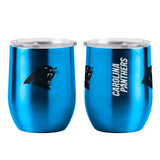 Carolina Panthers Travel Tumbler 16oz Ultra Curved Beverage-0