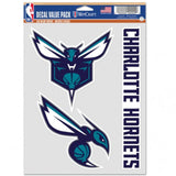 Charlotte Hornets Decal Multi Use Fan 3 Pack Special Order-0