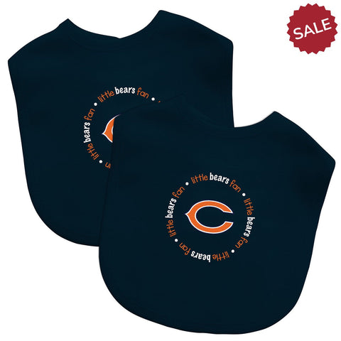 Chicago Bears Baby Bib 2 Pack-0