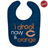 Chicago Bears Baby Bib All Pro Style I Drool Design