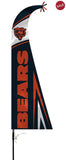 Chicago Bears Flag Premium Feather Style CO - Team Fan Cave