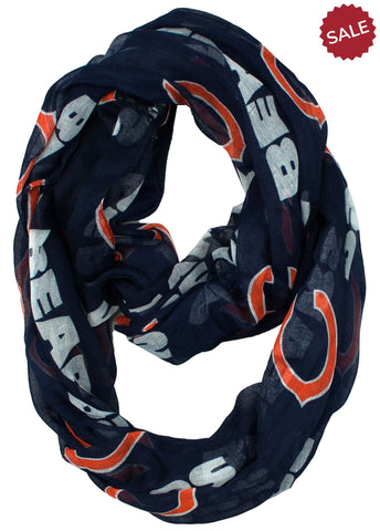 Chicago Bears Infinity Scarf - Team Fan Cave