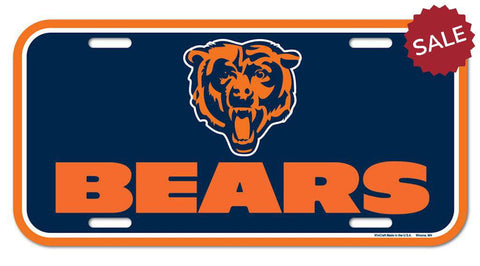 Chicago Bears License Plate