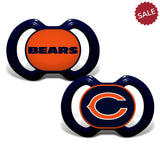 Chicago Bears Pacifier 2 Pack Alternate