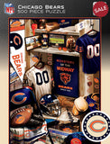 Chicago Bears Puzzle 500 Piece Locker Room-0