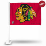 Chicago Blackhawks Flag Car