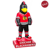 Chicago Blackhawks Garden Statue Mascot Design Special Order - Team Fan Cave