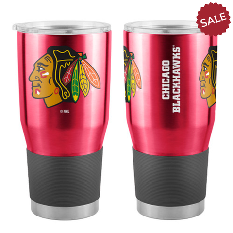 Chicago Blackhawks Travel Tumbler 30oz Stainless Steel-0