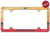 Chicago Bulls License Plate Frame - Full Color - Team Fan Cave