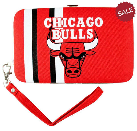 Chicago Bulls Shell Wristlet - Team Fan Cave