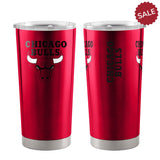 Chicago Bulls Travel Tumbler 20oz Stainless Steel - Special Order-0