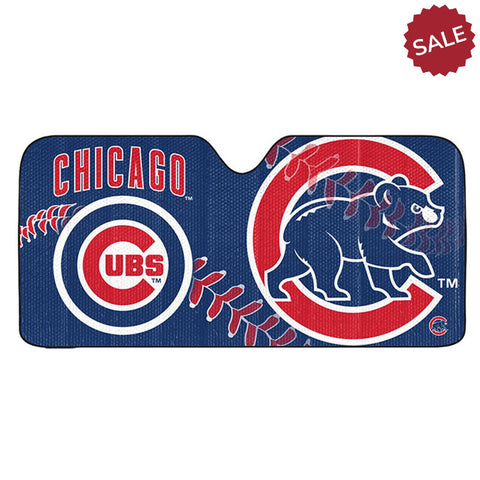 Chicago Cubs Auto Sun Shade 59x27-0