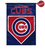 Chicago Cubs Banner 28x40 House Flag Style 2 Sided - Team Fan Cave