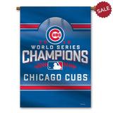 Chicago Cubs Banner Premium 28x40 Wall 2016 World Series Champs - Team Fan Cave