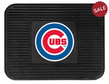 Chicago Cubs Car Mat Heavy Duty Vinyl Rear Seat - Team Fan Cave