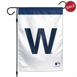 Chicago Cubs Flag 12x18 Garden Style W Design