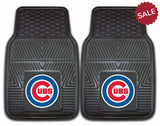 Chicago Cubs Heavy Duty 2-Piece Vinyl Car Mats