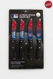 Chicago Cubs Knife Set - Steak - 4 Pack - Team Fan Cave