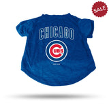 Chicago Cubs Pet Tee Shirt Size L - Team Fan Cave