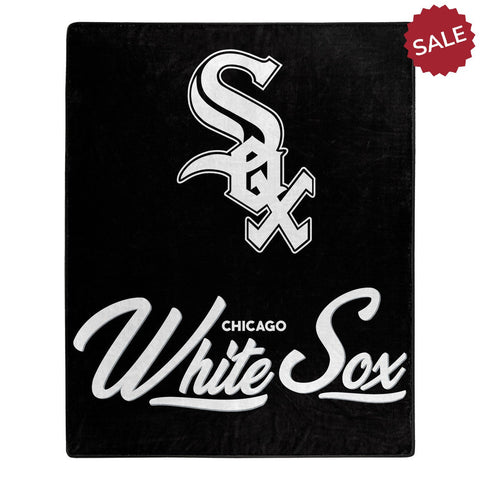 Chicago White Sox Blanket 50x60 Raschel Signature Design